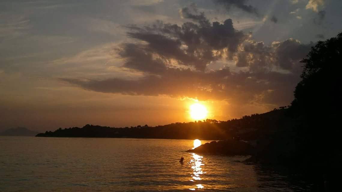 Magical Sunsets in Porto Paradiso Vromolimnos Beach